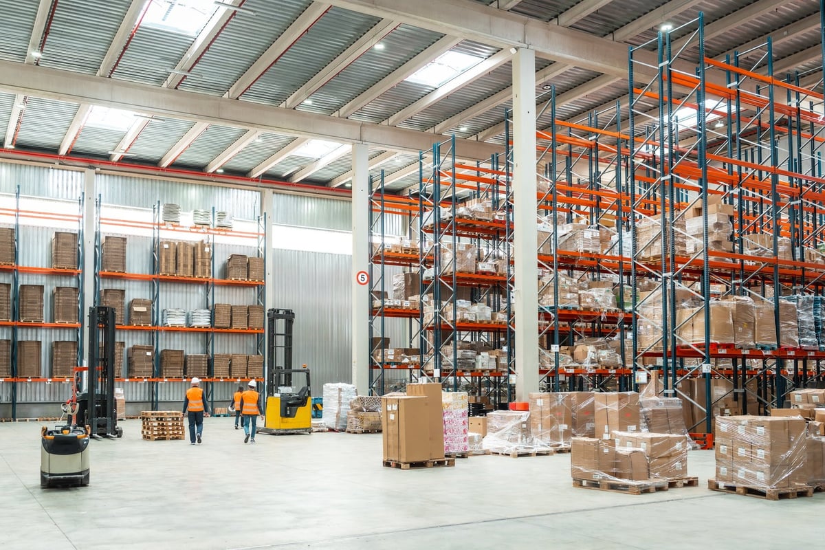 Large distribution warehouse